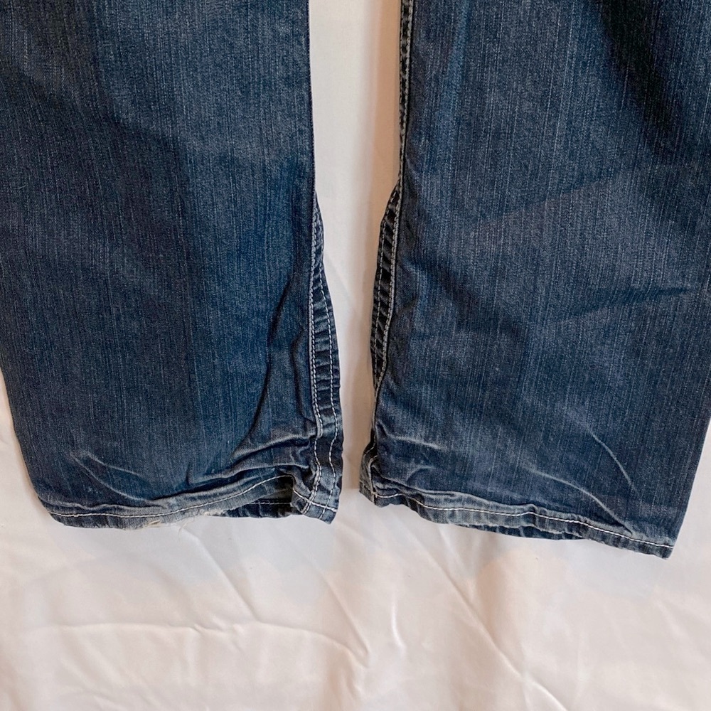 Men's BKE Denim Justin Distressed Button Fly Jeans Waist 34 - Picture 5 of 10